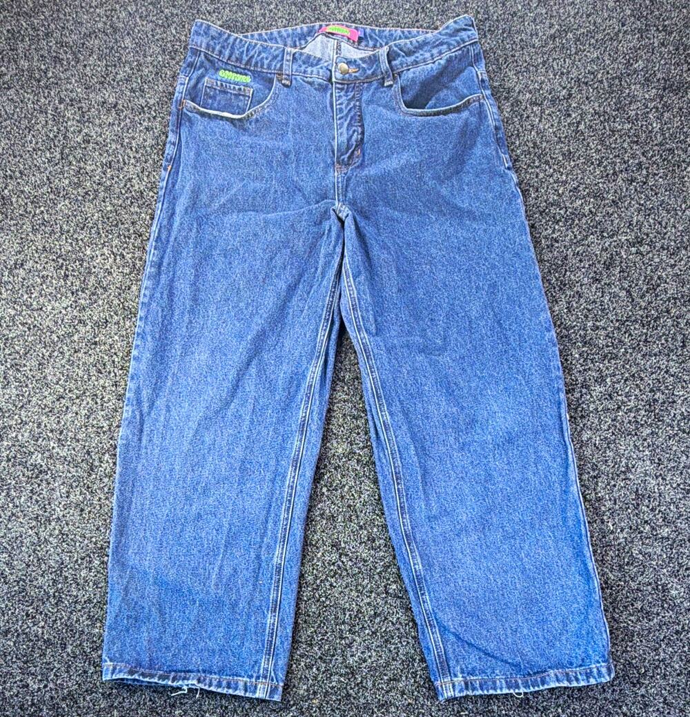 GYP JRG Women’s Medium Wash Blue Straight Leg Cotton 5-Pocket Jeans Size 16